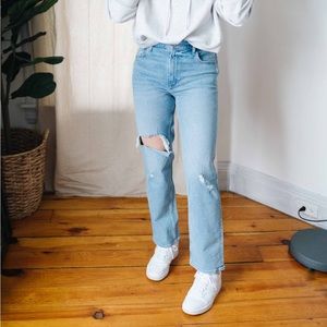 Abercrombie The 90’s Straight Ultra High Rise Jeans